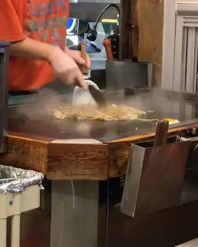 시원한 아사히 생맥주 한 잔!