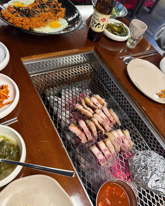 볶음밥과 계란후라이