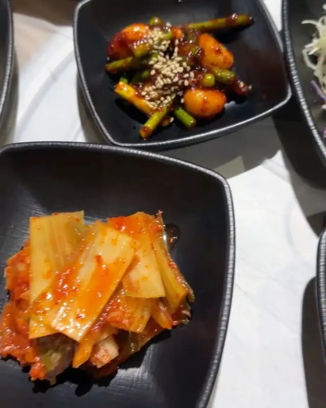 인디안참숯구이 밑반찬 김치