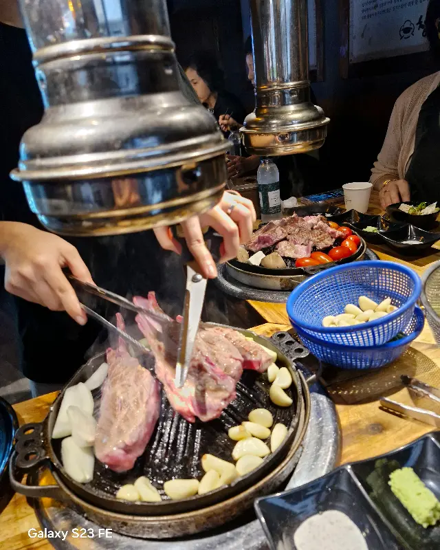 양고기 한 상 차림