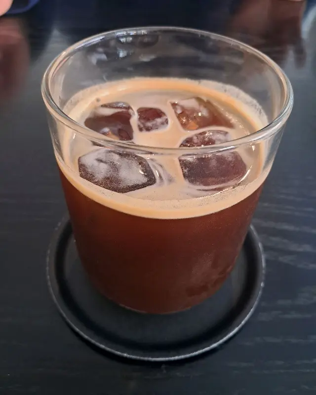 아이스 아메리카노 클로즈업