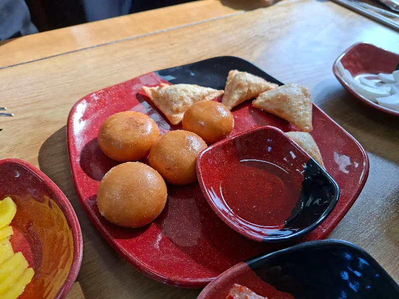 세종각의 곁들임 메뉴