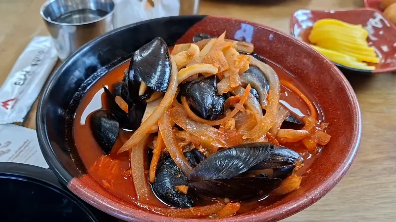 푸짐한 해물짬뽕