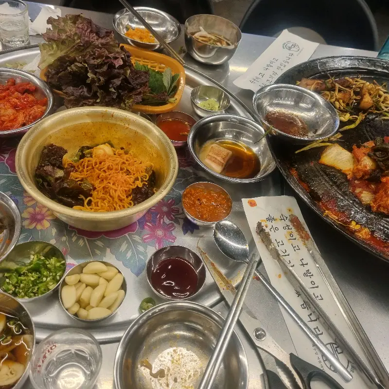 푸짐한 한 상 차림