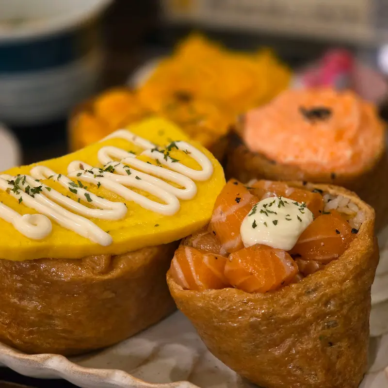 다채로운 유부초밥의 향연