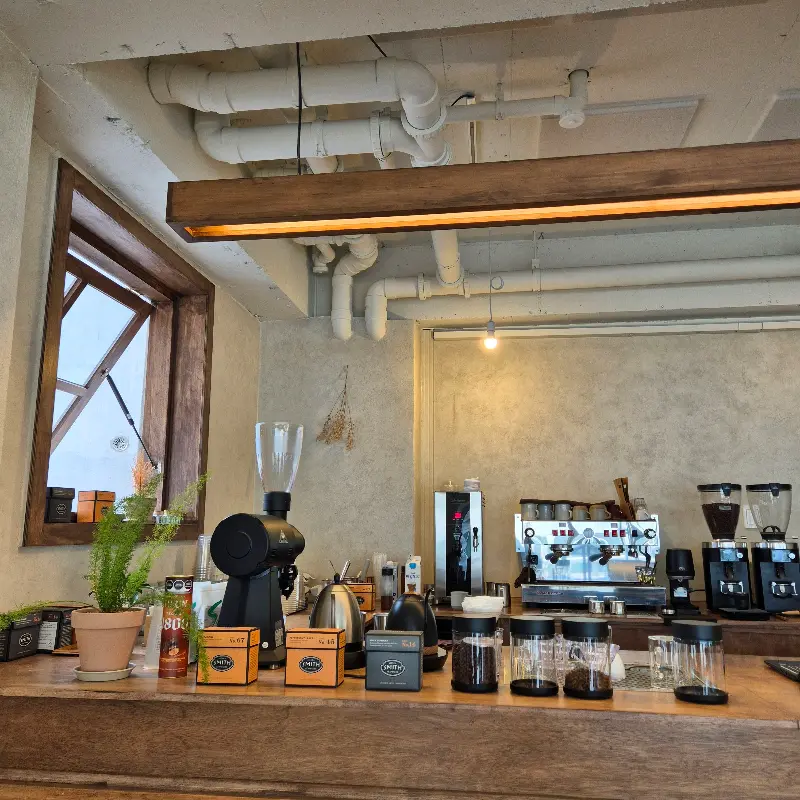 콘솔커피 카운터 전경