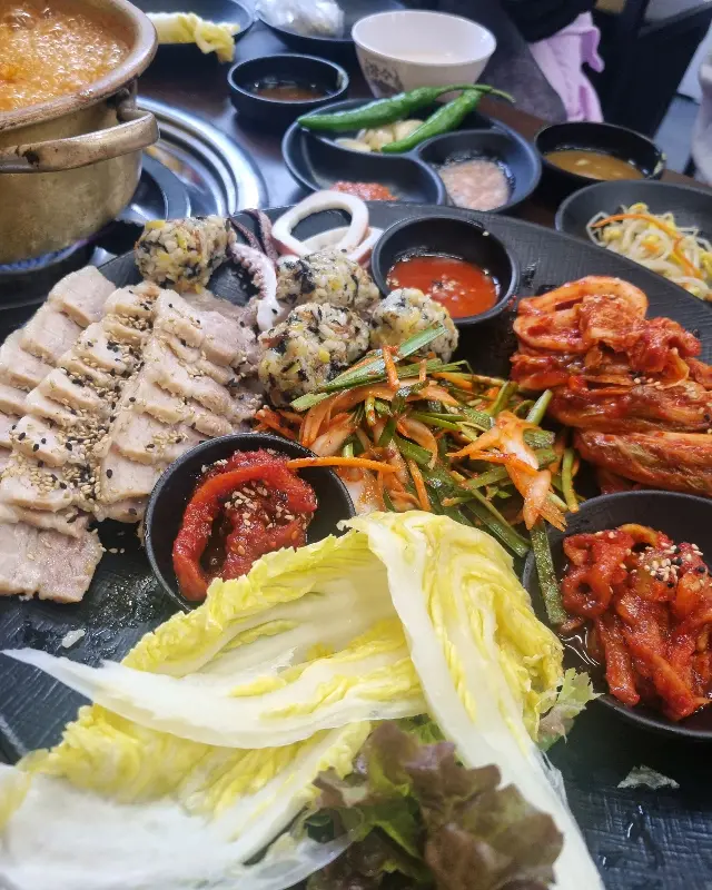 푸짐한 한 상 차림