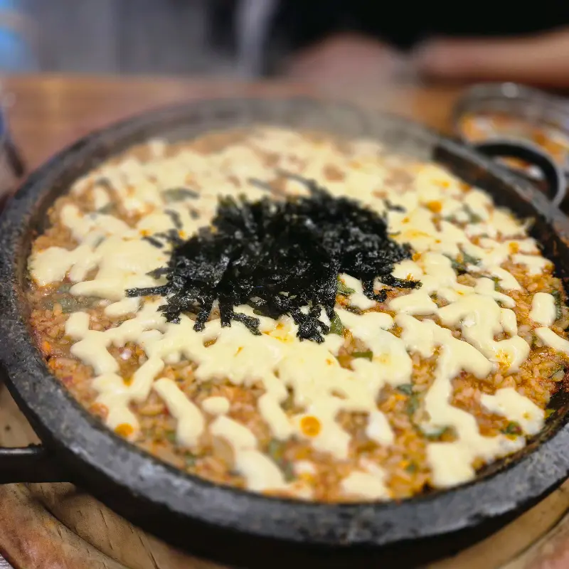 치즈 볶음밥