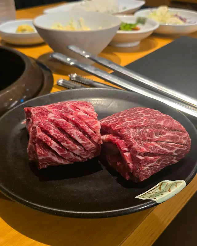 고기 디테일 샷