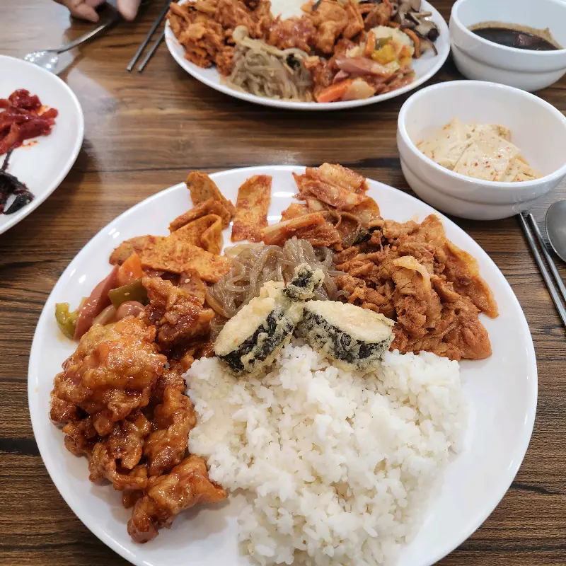 힘내리 한상차림
