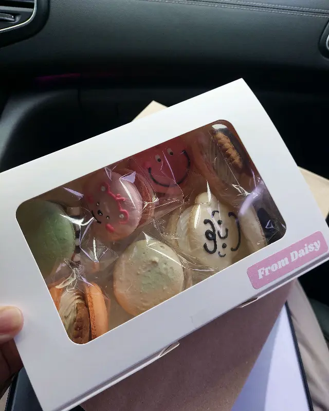 다양한 디자인의 마카롱