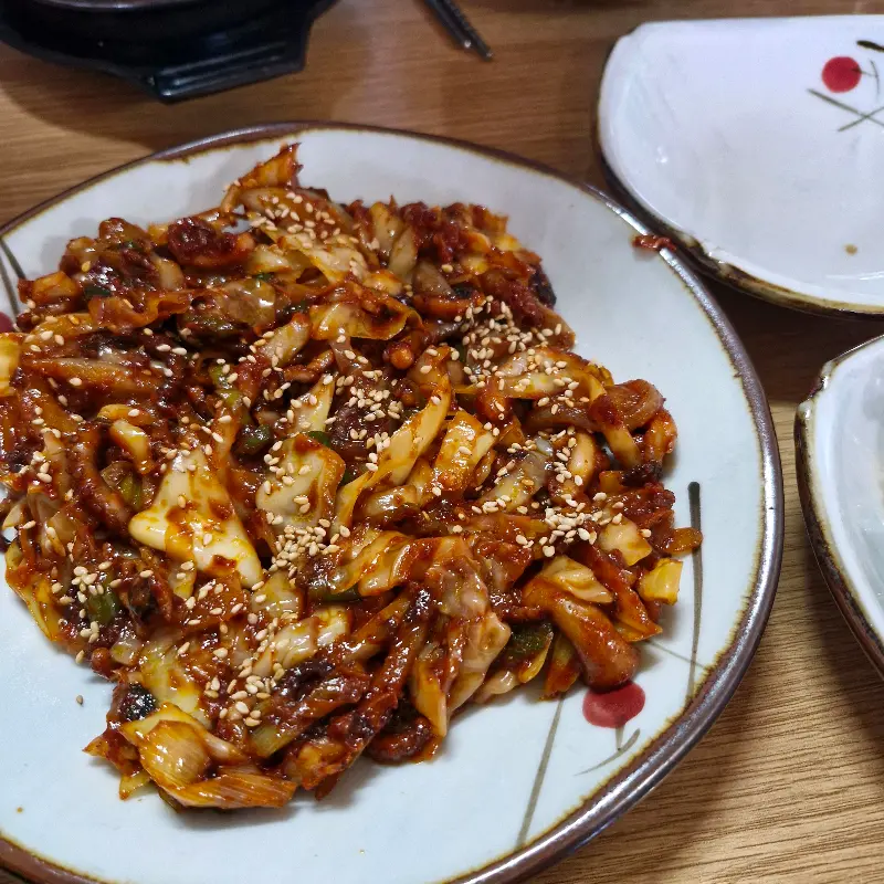 매콤한 낙지볶음