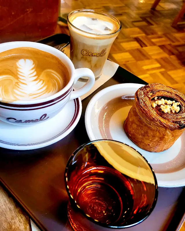 카멜커피와 디저트