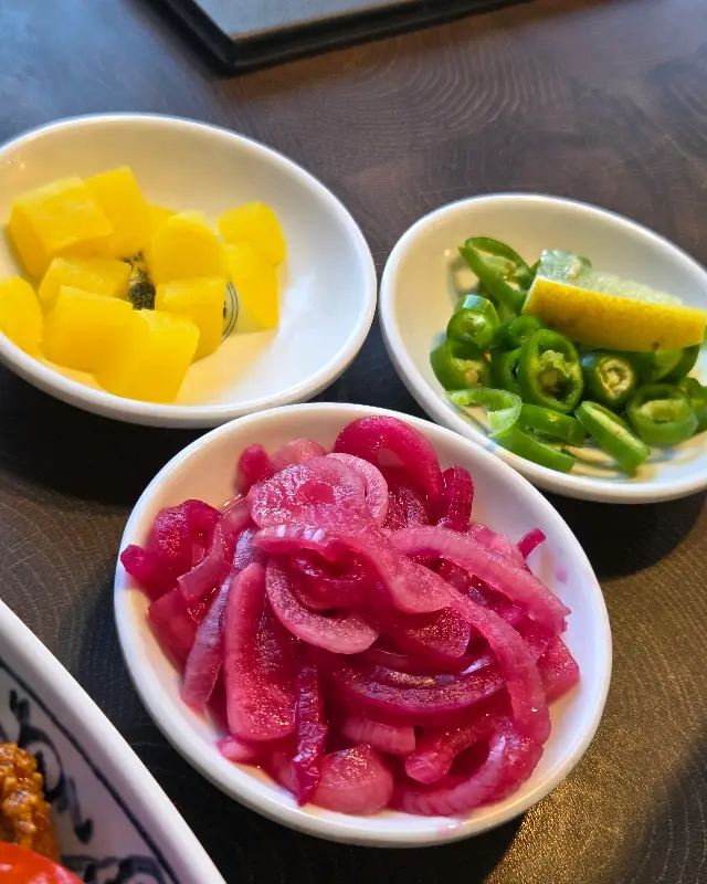 르비엣 기본 반찬