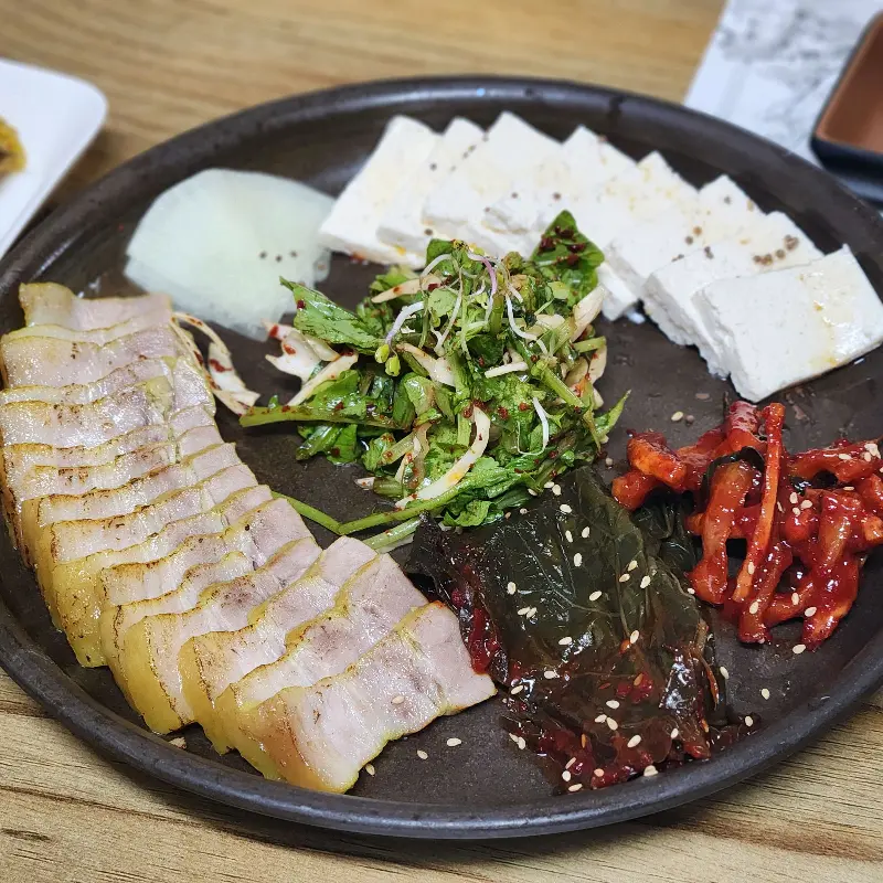 두부와 보쌈의 환상적인 만남