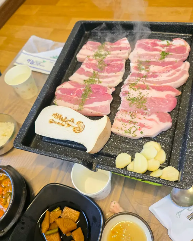 신선한 삼겹살 비주얼