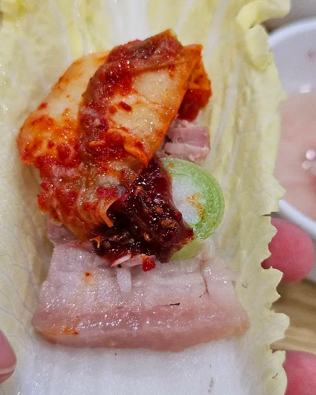 매콤한 옥수사 김치