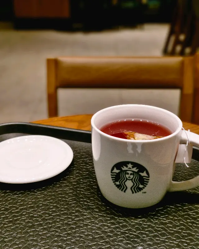 따뜻한 차 한 잔