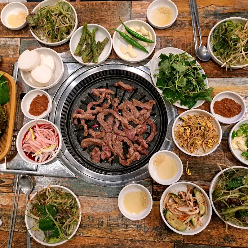 푸짐한 한 상 차림