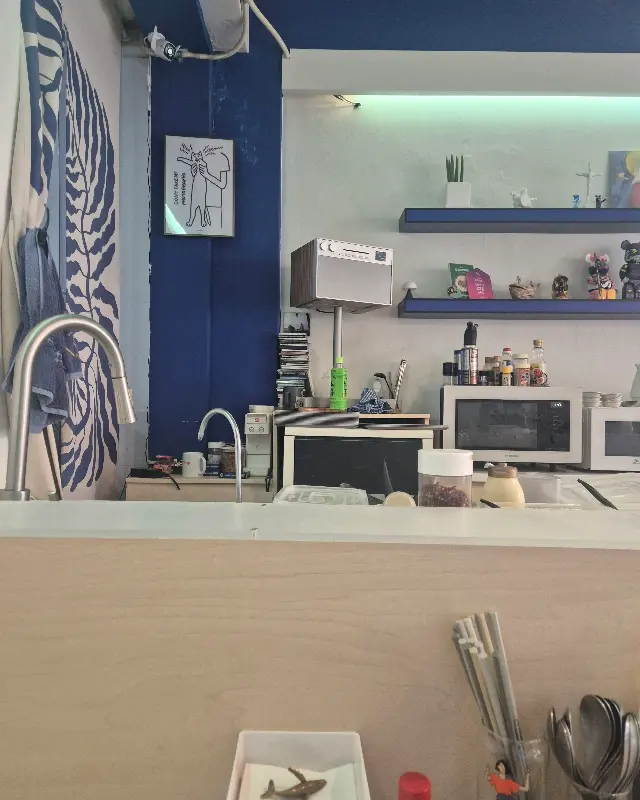 정갈한 주방 내부