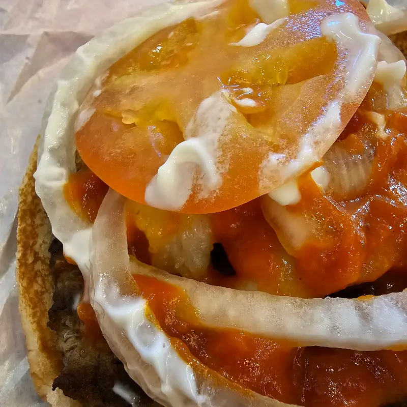 와퍼 속 토마토