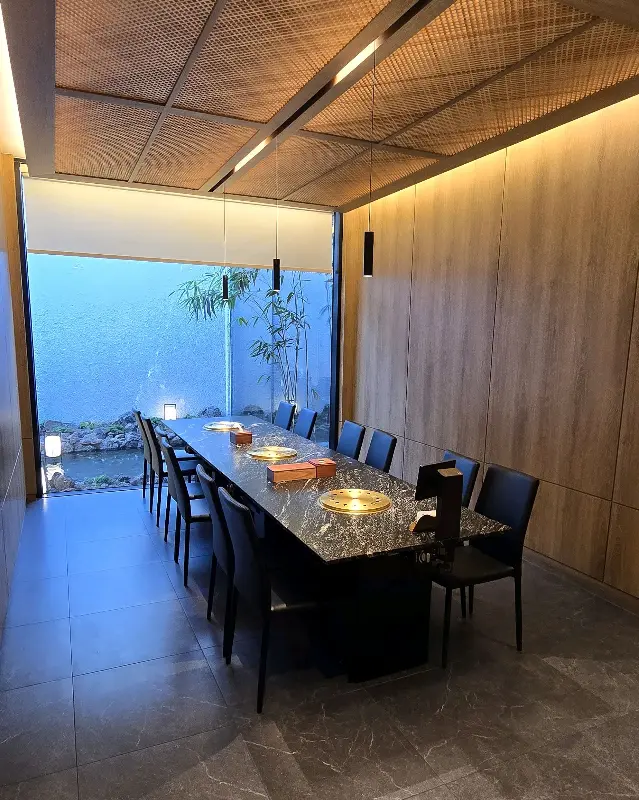 쾌적한 룸 내부