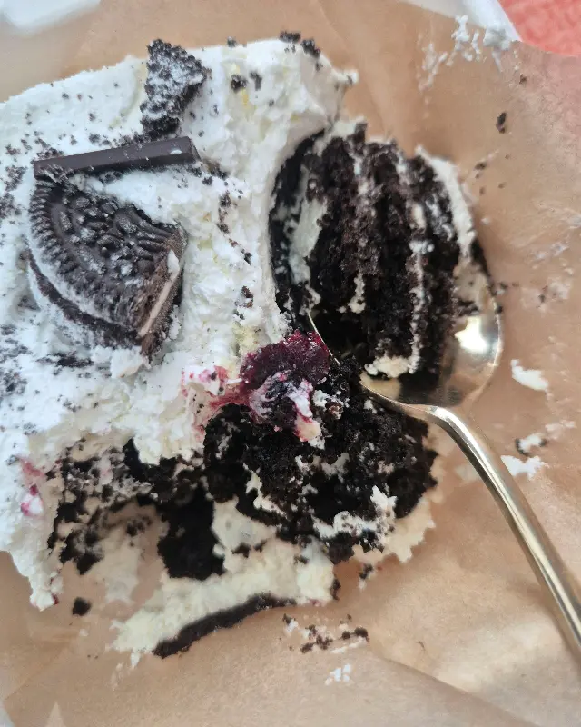 말차 아이스크림 박스 케이크