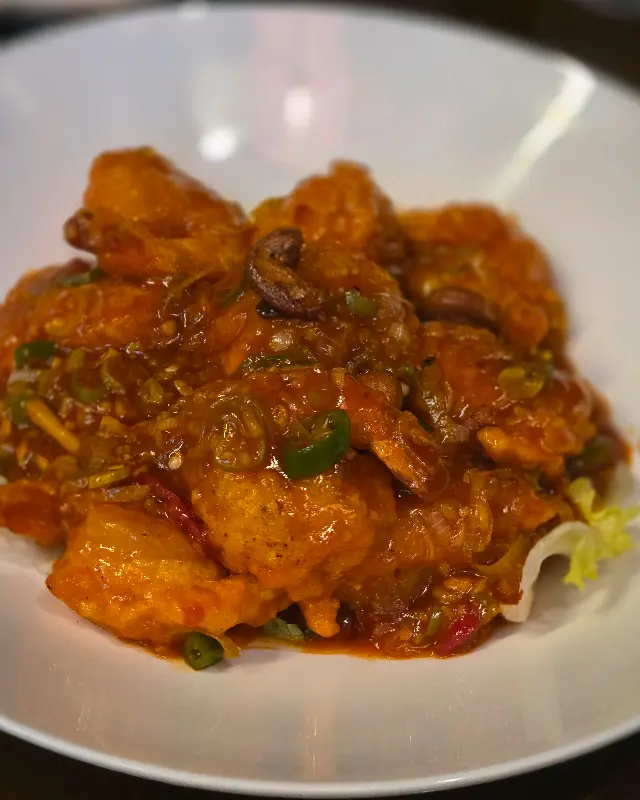 매콤달콤한 칠리새우