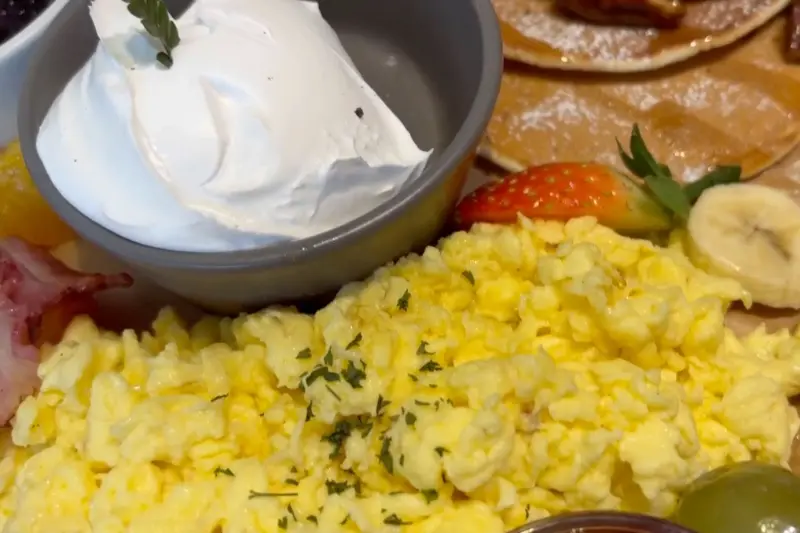 캘리포니아 브런치 클로즈업