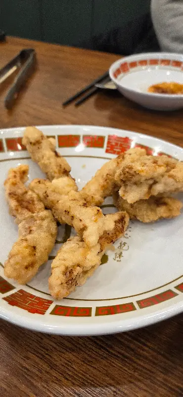 겉바속촉 마늘 탕수육