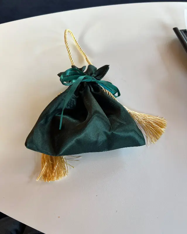 리뷰 작성 선물, 복주머니 속 구운 계란