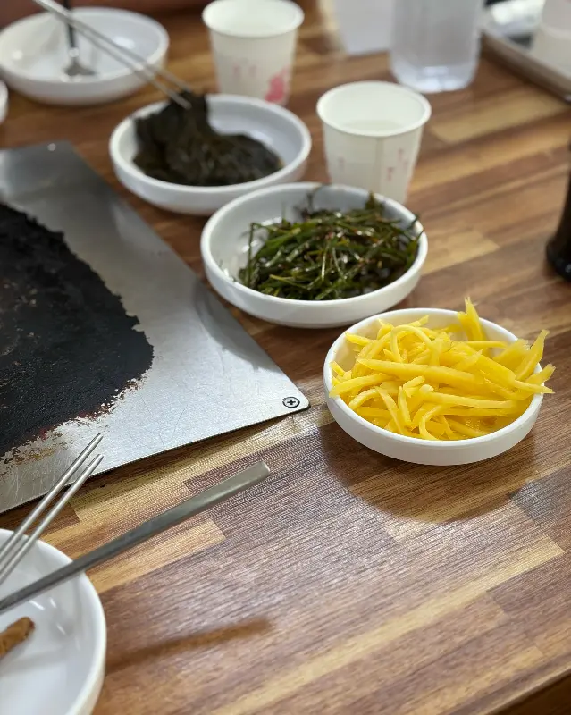 다채로운 밑반찬