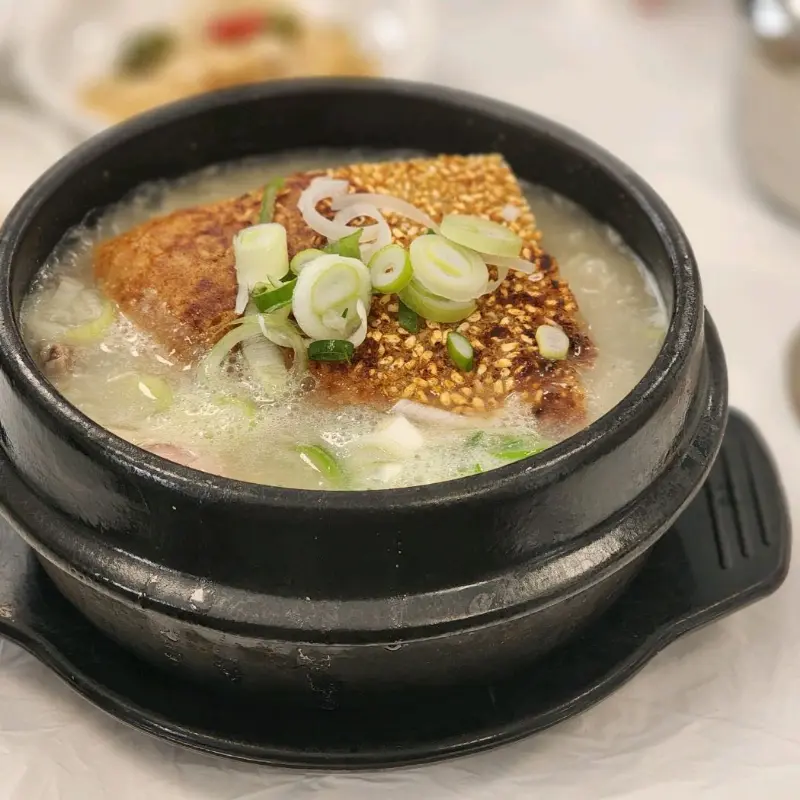 영계의 부드러운 살