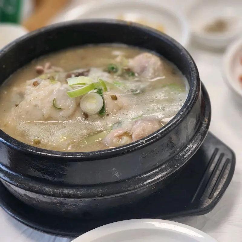 삼계탕 속 찹쌀