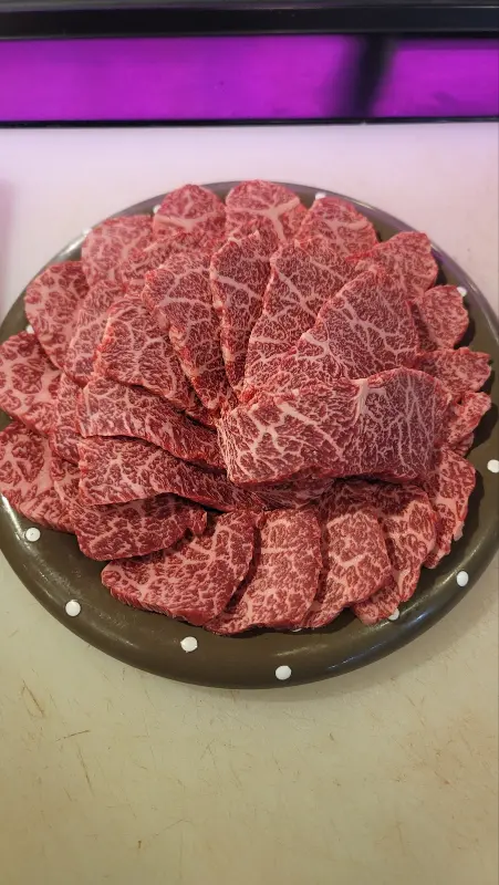 최상급 한우의 자태