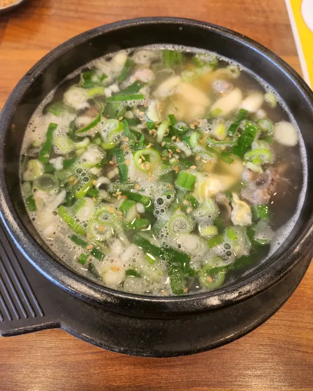 고센갈비탕의 갈비탕 비주얼