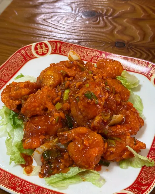 단호박 크림 새우