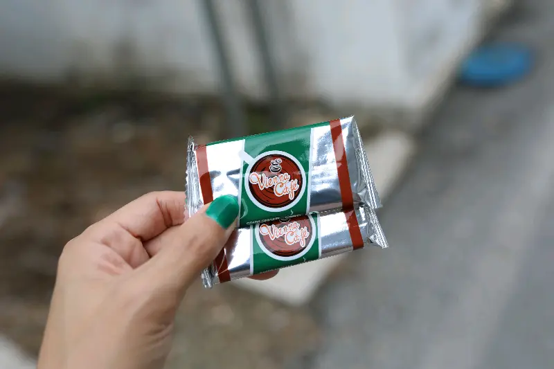 히얼베이커리에서 제공되는 과자