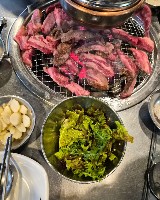 싱싱한 야채 쌈