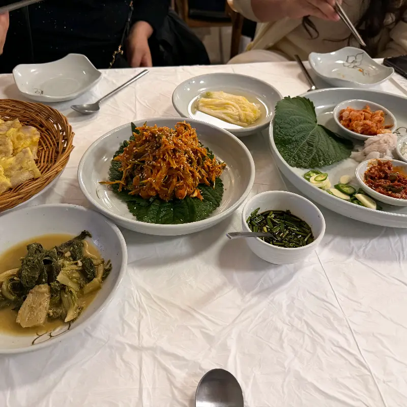 다양한 메뉴 구성