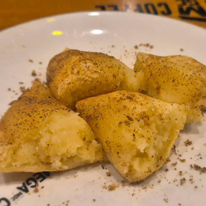 메가커피 감자빵