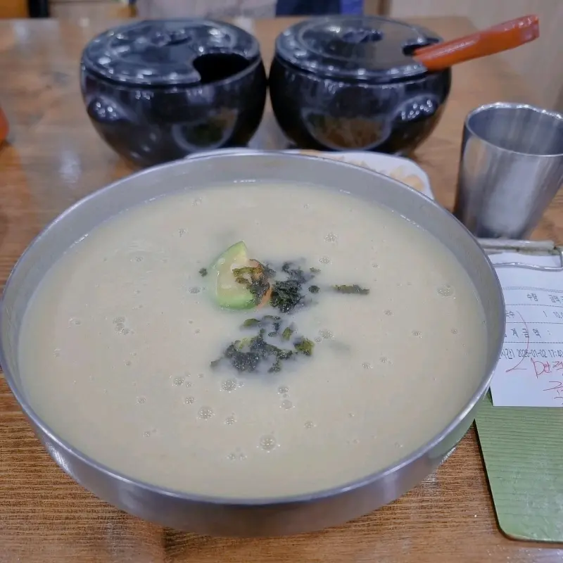 옹심이메밀칼국수