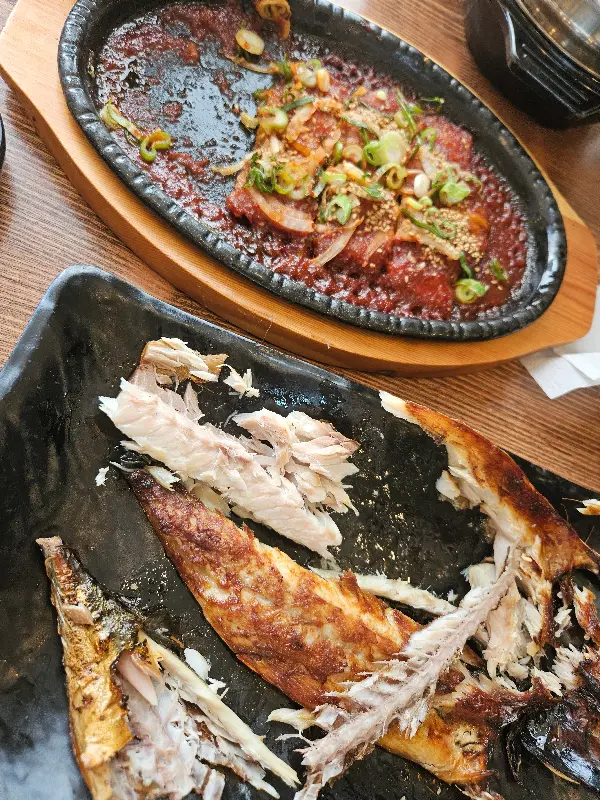 맛있게 먹은 흔적