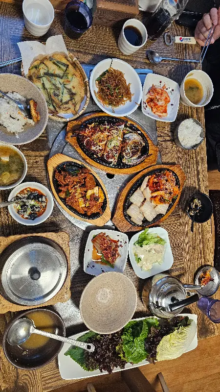 황태, 갑오징어, 보쌈 삼합!