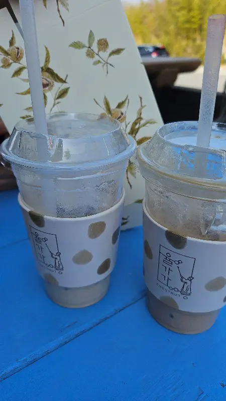 율빛라떼와 율빵 세트