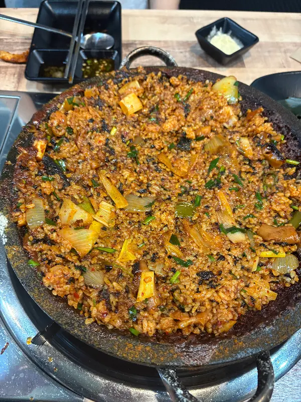돌판 볶음밥