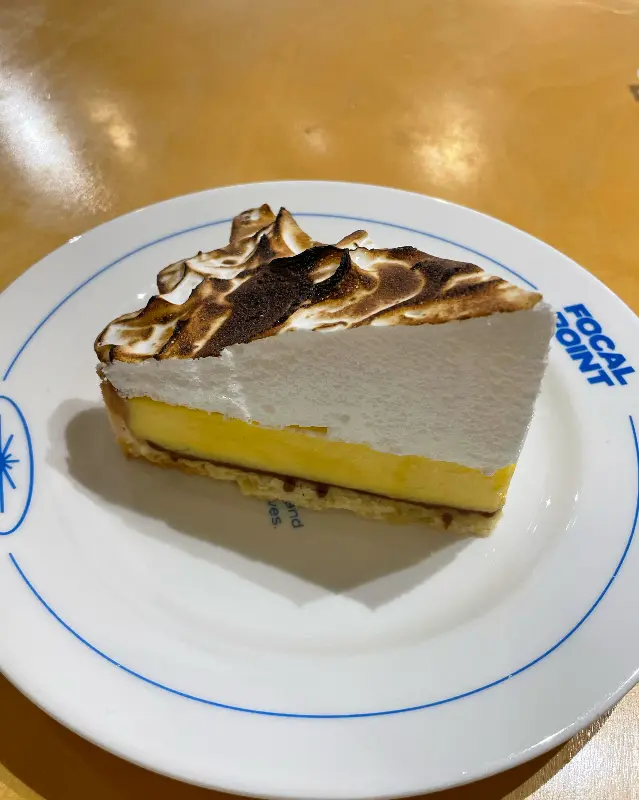 레몬 타르트 단면