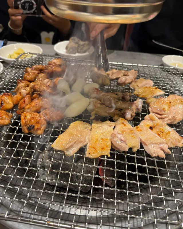 닭갈비와 환풍기