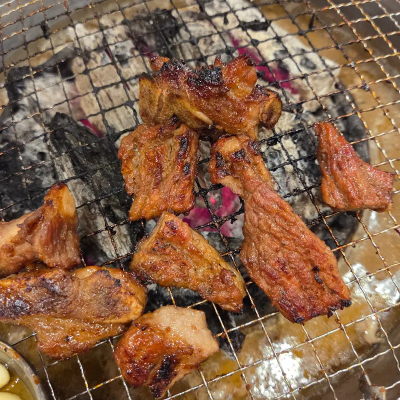 구워진 LA갈비