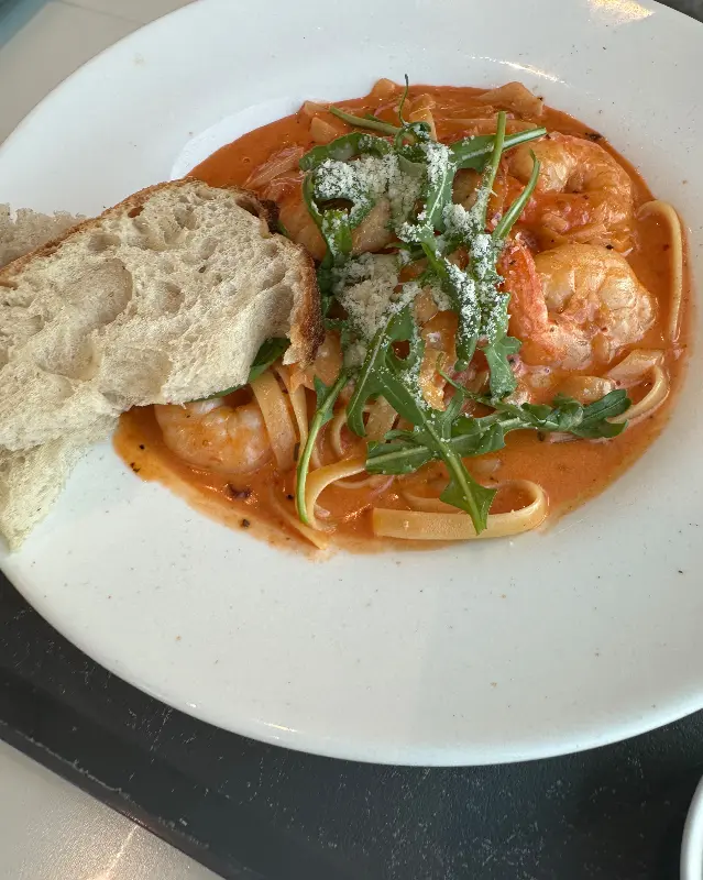 몽블랑 트러플 크림 파스타의 압도적인 비주얼